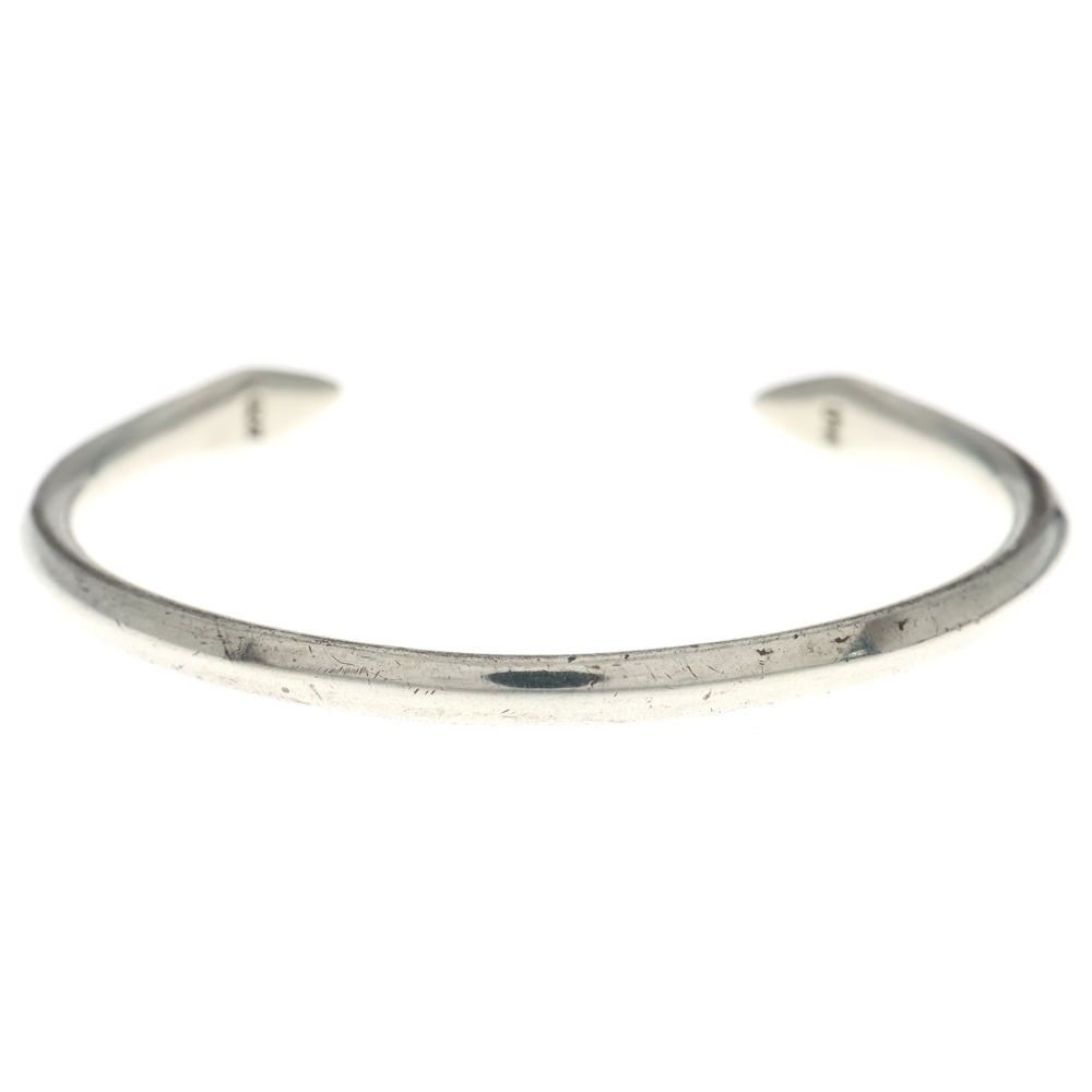 ローニン シルク カフ ブレスレット バングル シルバー Bランク