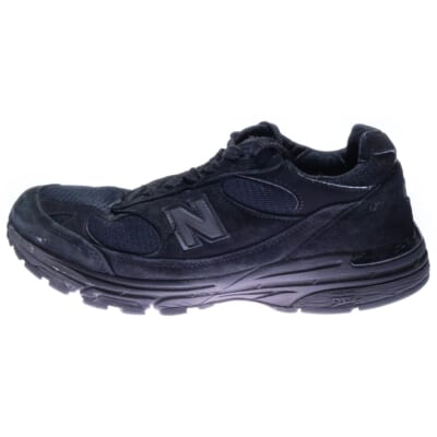 993 TRIPLE BLACK トリプルブラック スエードローカットスニーカー ブラック MR993TB US11/29cm Bランク