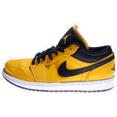AIR JORDAN 1 LOW UNIVERSITY GOLD エアジョーダン ユニバーシティゴールド ローカットスニーカー イエロー US8/26.0cm 553558-700 Bランク