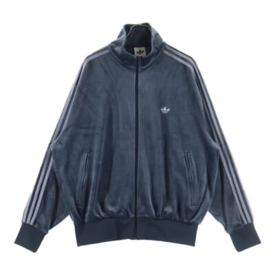 FIREBIRD VELOUR TRACK TOP ファイヤーバード ベロア トラックトップ ジャケット グレー KD9374 A2B001 Aランク