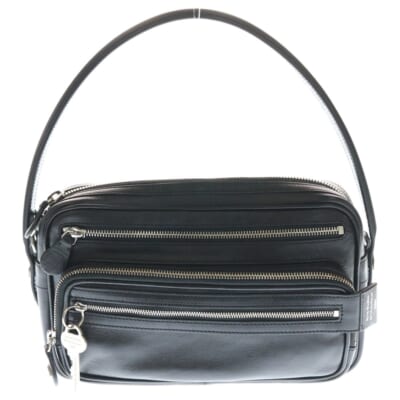 Camero カメロ スモール 2WAY ショルダーバッグ ハンドバッグ ブラック Sランク