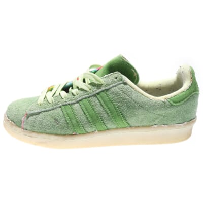 CAMPUS 80 CROP H03540 キャンパス 80 クロップ ローカットスニーカー シューズ グリーン Bランク