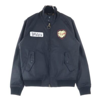 25AW × BARACUTA Badged Porton バラクータ ワックス ジップアップジャケット ブラック 252MWX2519 Sランク