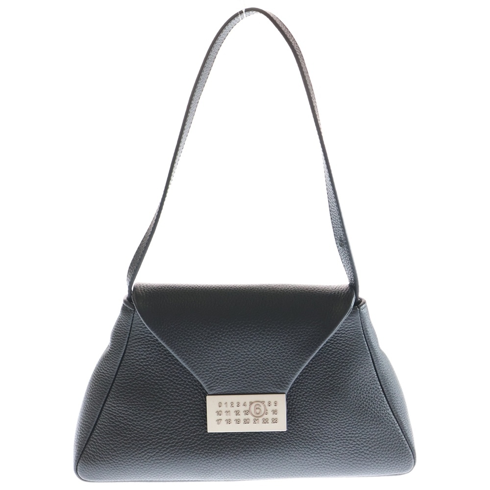 Numeric Pochette Shoulder Bag ニューメリック ポシェット カーフレザー レザーショルダーバッグ レディース ブラック Sランク