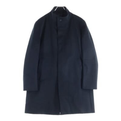 ウール カシミヤ ロング コート ジャケット ブラック 258402 Sランク