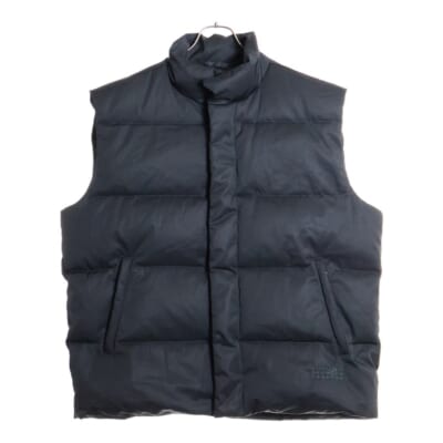 23AW Baffle Quilt Gilet ジップアップ ダウンベスト ジャケット ブラック S62FB0054 S54882 Aランク