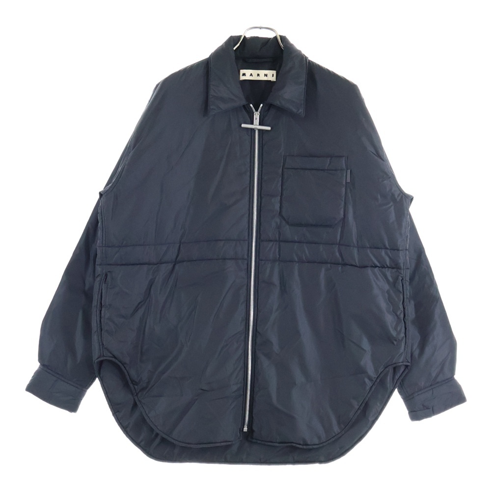 ジップアップ フロントポケット ナイロンジャケット ブラック CUMU0188W0 Aランク