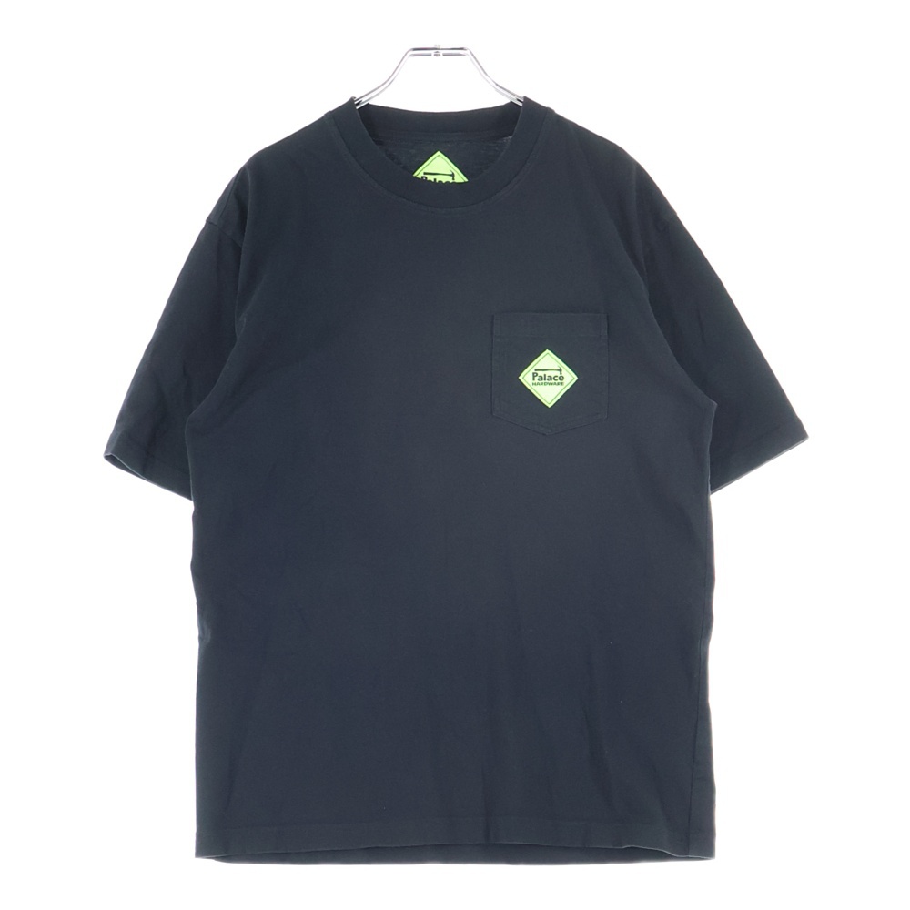 POCKET TSHIRT ポケット半袖Tシャツカットソーブラック Bランク