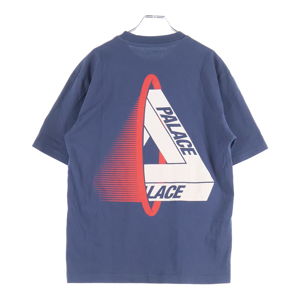 TRI-VOID トリボイド フロントロゴ半袖Tシャツカットソー ネイビー Bランク