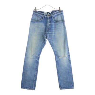 シュプリーム 14AW x Levi's 501 Jeans×リーバイス コラボ 裏地