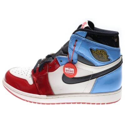AIR JORDAN1 HIGH OG FEARLESS エアジョーダン1 ハイ フィアレス ハイカットスニーカー レッド/ブルー US9.5/27.5cm CK5666-100 Aランク