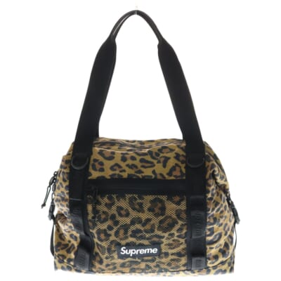 20AW Leopard Zip Tote Bag レオパード ジップ トート バッグ ブラウン Bランク