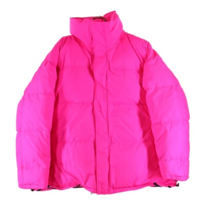 Riversible Puffer Jacket Fluo Pink リバーシブル パファージャケット アウター ピンク UAH20JA800 Aランク