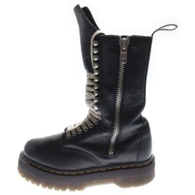 ×DR.MARTENS 18 HOLE BOOTS ロングレースアップブーツ ブラック UK5/ 25cm 1918 RO Bランク