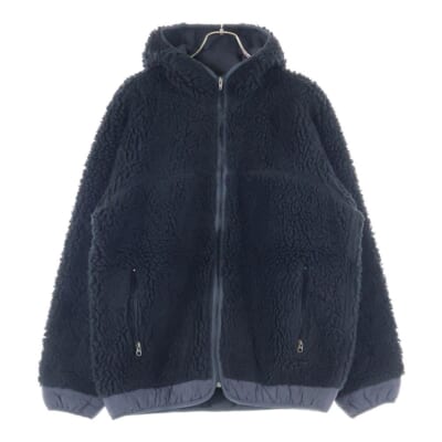 00s 2003 Rhythm Hoodie レトロ リズムフーディ ボアフリースジャケット ブラック 20930FA Bランク