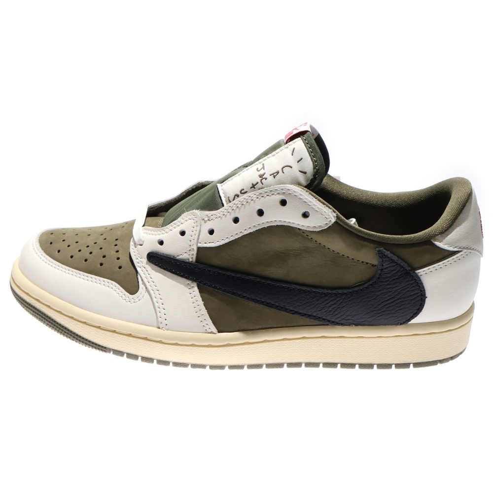 ナイキ ×TRAVIS SCOTT AIR JORDAN 1 LOW OG SP Reverse Olive