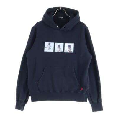 A CLOCKWORK ORANGE HOODIE 3ALEX プリント プルオーバーパーカー フーディー ブラック レディース UCX4893-5 Bランク