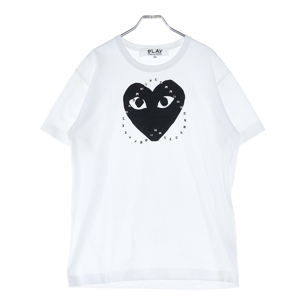 プレイコムデギャルソン 24SS Unisex T-Shirt Printed Black Heart