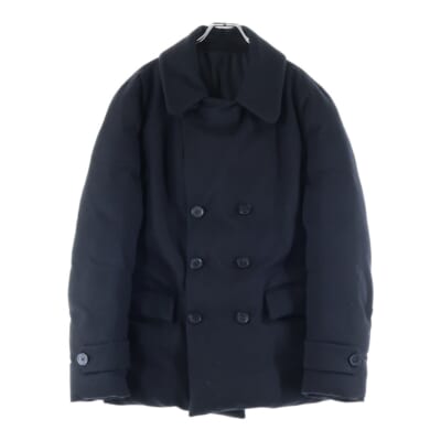 ダブルダウンジャケット ポリエステル ブラック Bランク