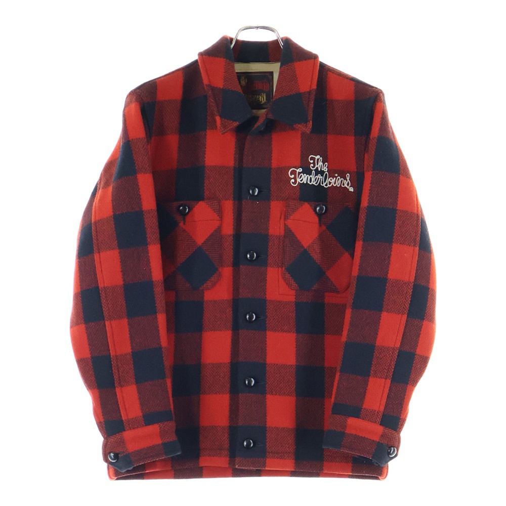 テンダーロイン T-BUFFALO JKT バッファローチェックジャケット クルミ