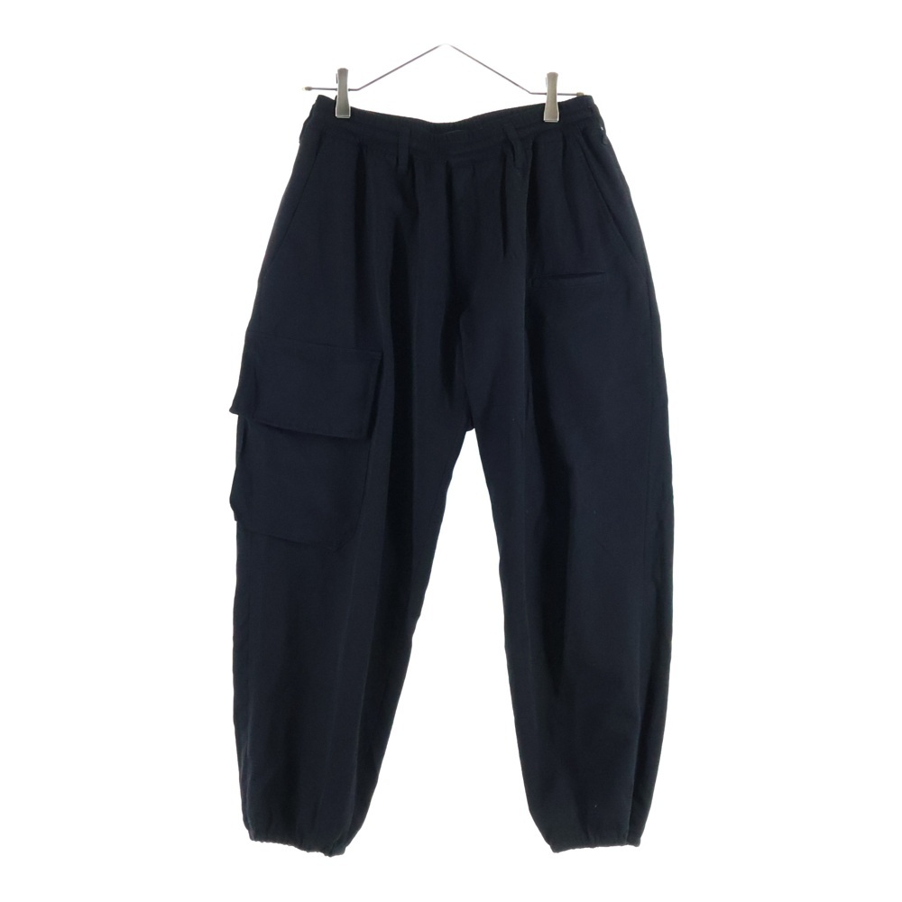 21SS ウールウェストリブパンツ カーゴパンツ ブラック HC-PO2-140 Bランク