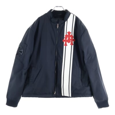 RED PATCH RACING JACKET セメタリークロスパッチ アームCHプラス レーシングジャケット ブラック Aランク