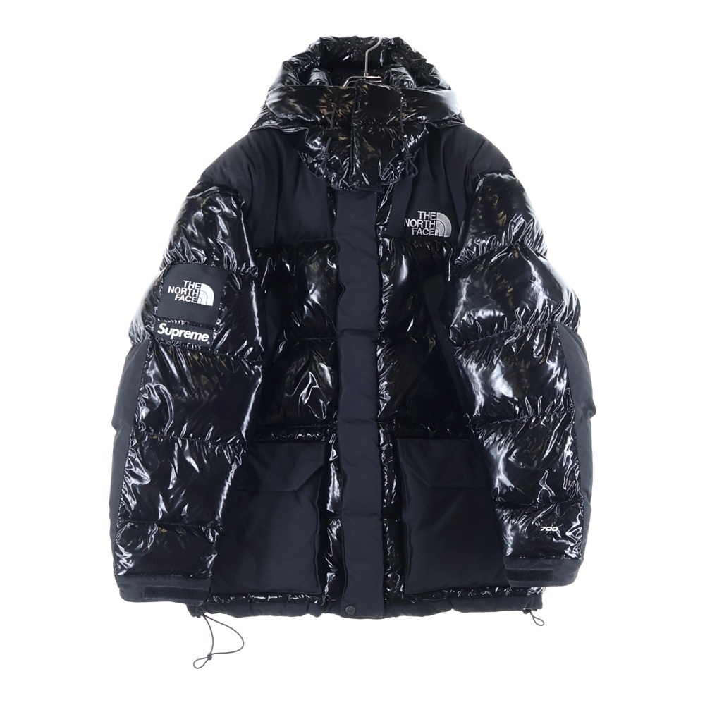 22AW×THE NORTH FACE 700-Fill Down Parka ND52206I ノースフェイス フーデッドダウンジャケット ブラック Bランク