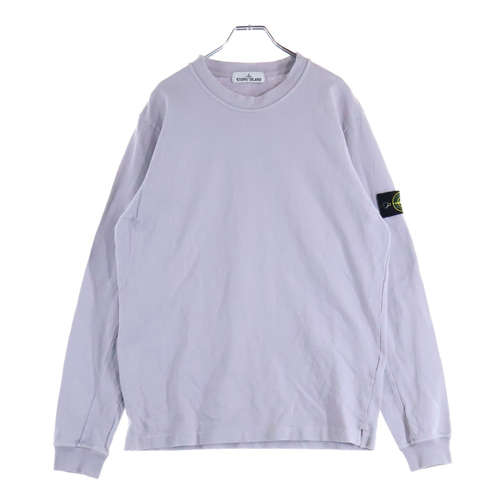 3135【QR確認済】ストーンアイランド アーム刺繍ロゴワッペン 長袖 Tシャツ ストーンアイランド アームロゴワッペン ロングスリーブカットソー