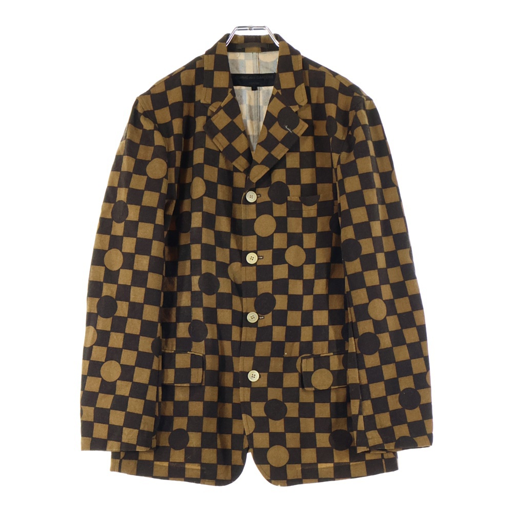 コムデギャルソンオム AD2002 田中オム期 ブロックチェックドット