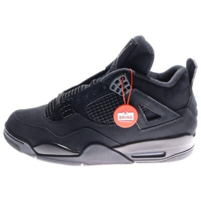 AIR JORDAN 4 BLACK CAT エアジョーダン4 ブラックキャット ハイカットスニーカー ブラック US10/28cm CU1110-010 Bランク