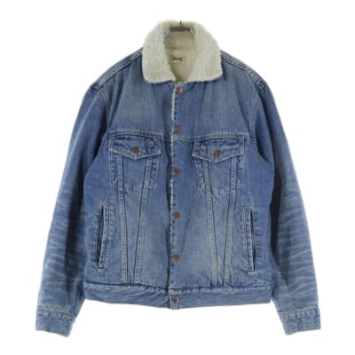 裏地ボアデニムジャケット 622040161-1322 インディゴ Bランク