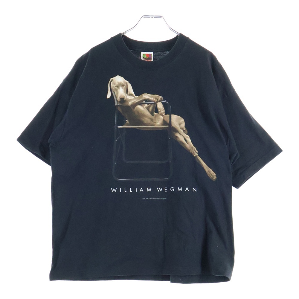 ヴィンテージ 90s WILLIAM WEGMAN ウィリアムウェグマン プリント 半袖