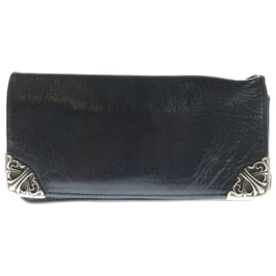 LNG SNGL FLD TIPS シングルフォールド レザーウォレット 財布 ブラック BCA380 Bランク