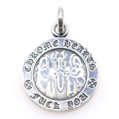 CHRM ANGL MDL V1 エンジェルメダルチャーム ペンダントトップ シルバーBCA229 Bランク