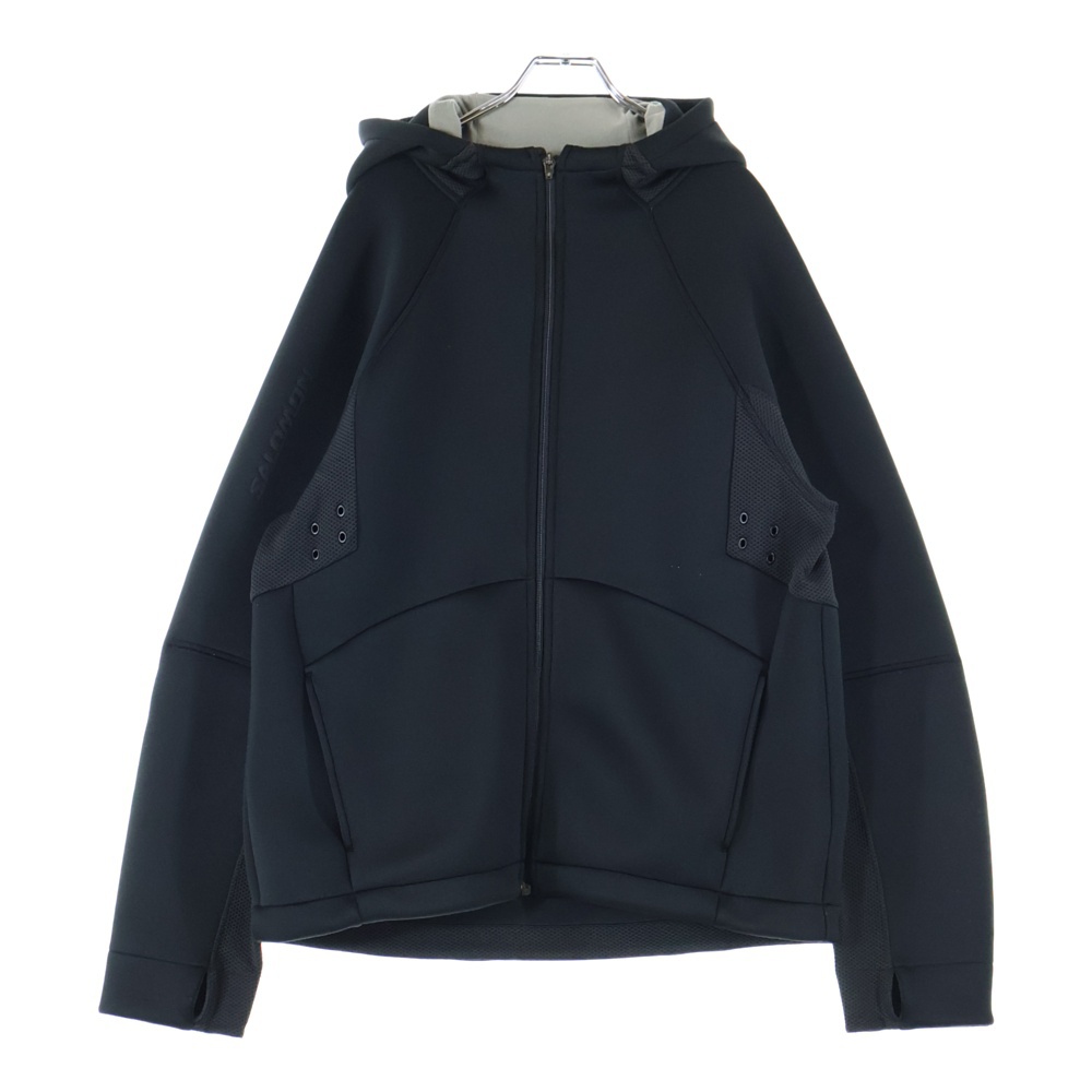 シェルジップアップパーカー ブラック Bランク