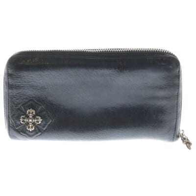 クロムハーツ WAVE4 QLT 3SNP ウェーブキルティングレザーウォレット