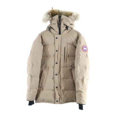 Carson Parka カーソーンパーカー ファー付きダウンコート 3805MA ベージュ Bランク