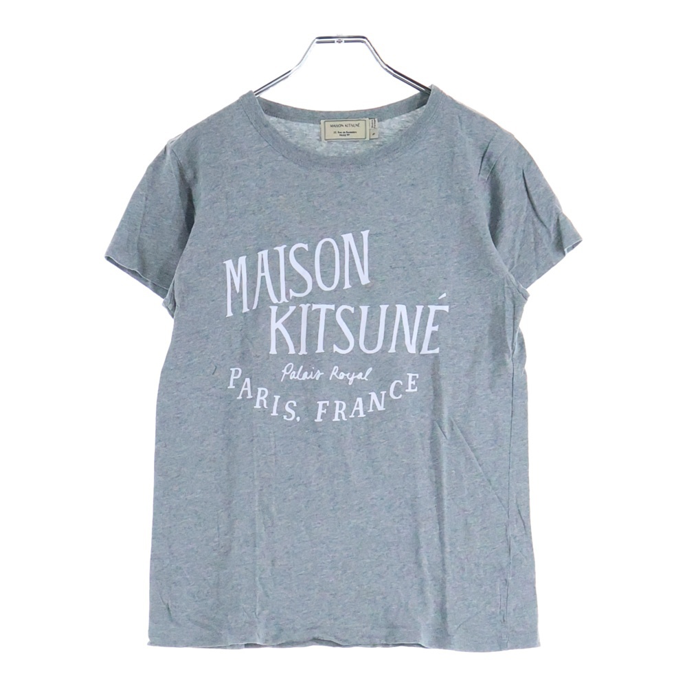 ロゴプリント 半袖Tシャツ カットソー グレー レディース KWM-4701-A Bランク