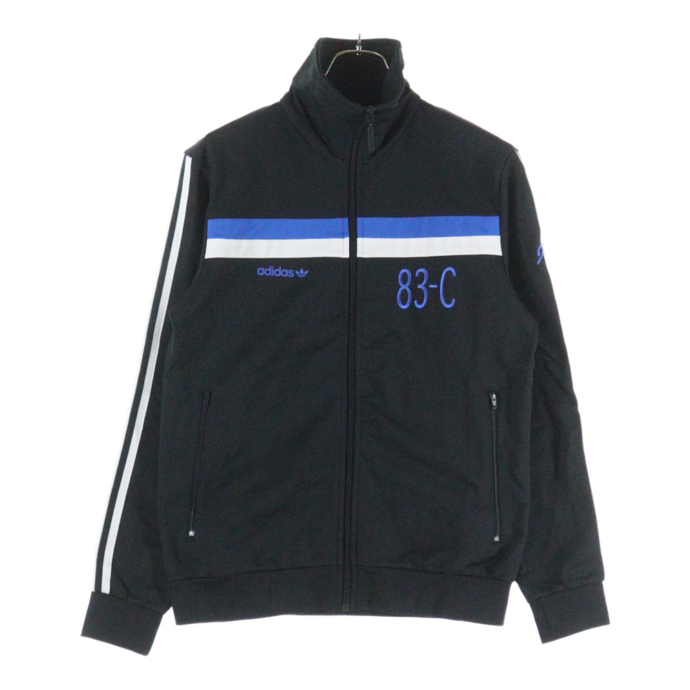 アディダス 83-C トラックジャケット ブラック/ブルー BR6964 買取実績