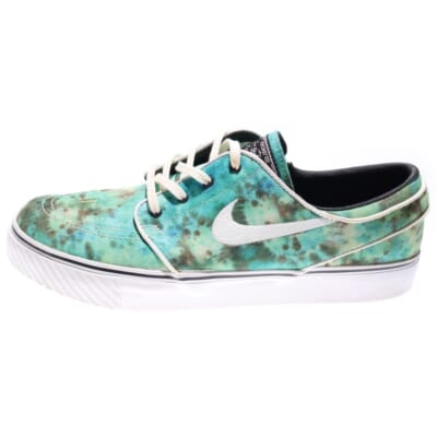 【観賞用2014年製】LUNAR STEFAN JANOSKI Tie Dye 678472-317 ルナステファンジャノスキー タイダイ ローカットスニーカー US10/28.0cm グリーン Bランク