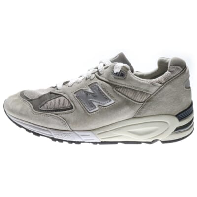 M990GY2 スエード ローカットスニーカー グレー US10/28.0cm Bランク