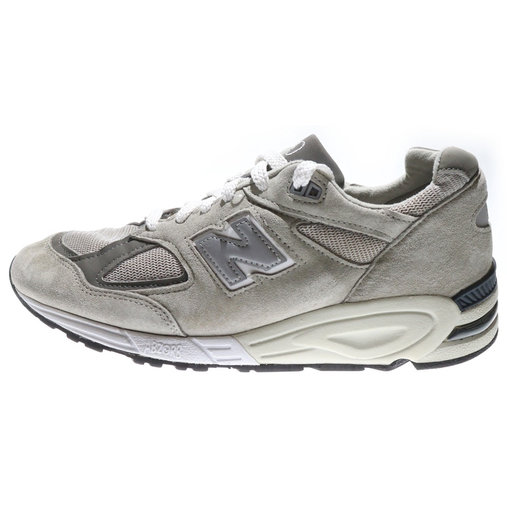 M990GY2 スエード ローカットスニーカー グレー US10/28.0cm Bランク