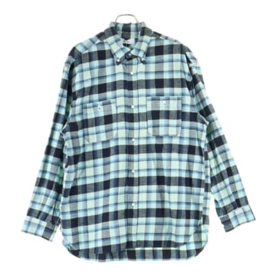 24AW KR-SH-M04 チェック コットン 長袖シャツ マルチ Sランク