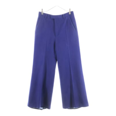 MKS-PT-U07 ウール スラックス ブルー Sランク