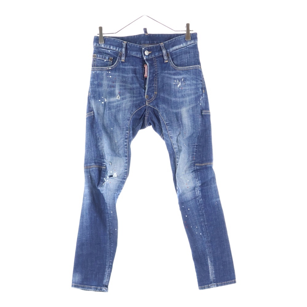 Tidy Biker Jean ボタンフライジーンズ ダメージ加工 デニム S71LB0776 S30342 Bランク