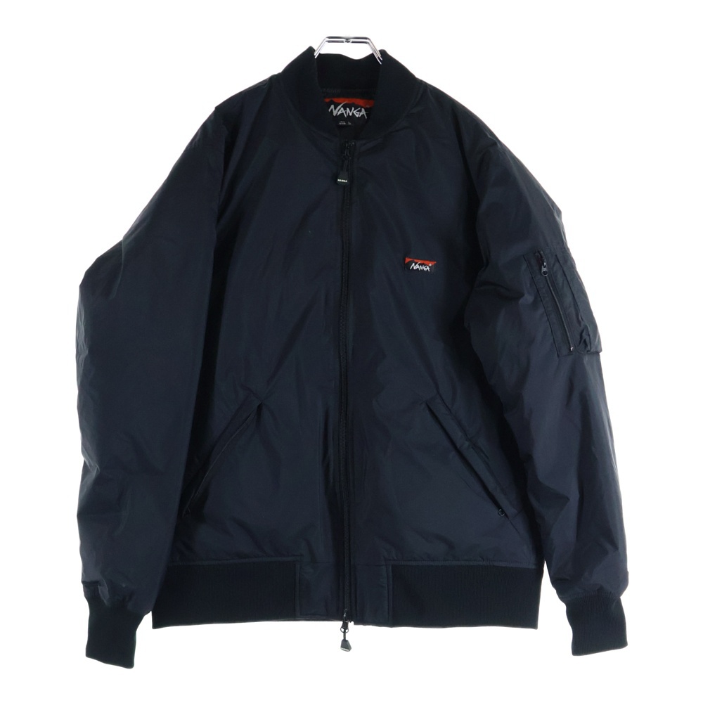 AURONA DOWN JACKET MA-1 ダウンジャケット エムエーワン ブラック Bランク