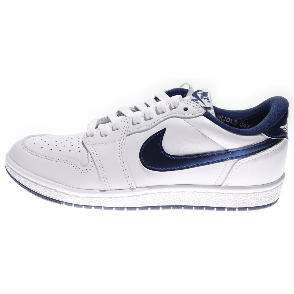AIR JORDAN 1 LOW 85 FB9933-141 エアジョーダン 1 ローカットスニーカー ホワイト/ネイビー US8/26.0cm Aランク