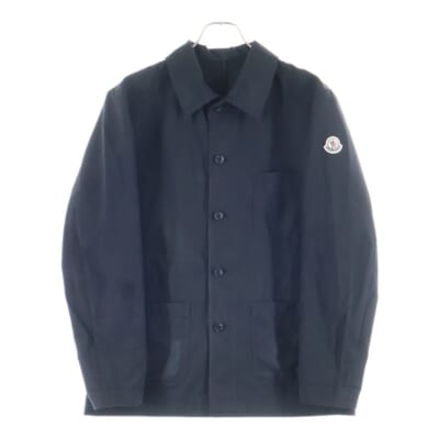 GIACCA ロゴワッペン シャツジャケット I209P1A00007-57843 ブラック Bランク