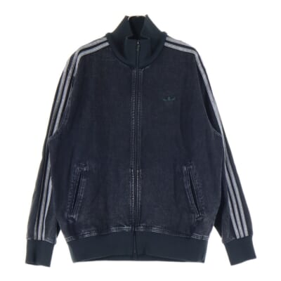 DENIM FIREBIRD TRACKTOP JC6717 ジップアップ デニムトラックジャケット ブラック Aランク