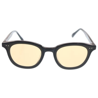 LANG スモークレンズ ウェリントンサングラス ブラック Bランク